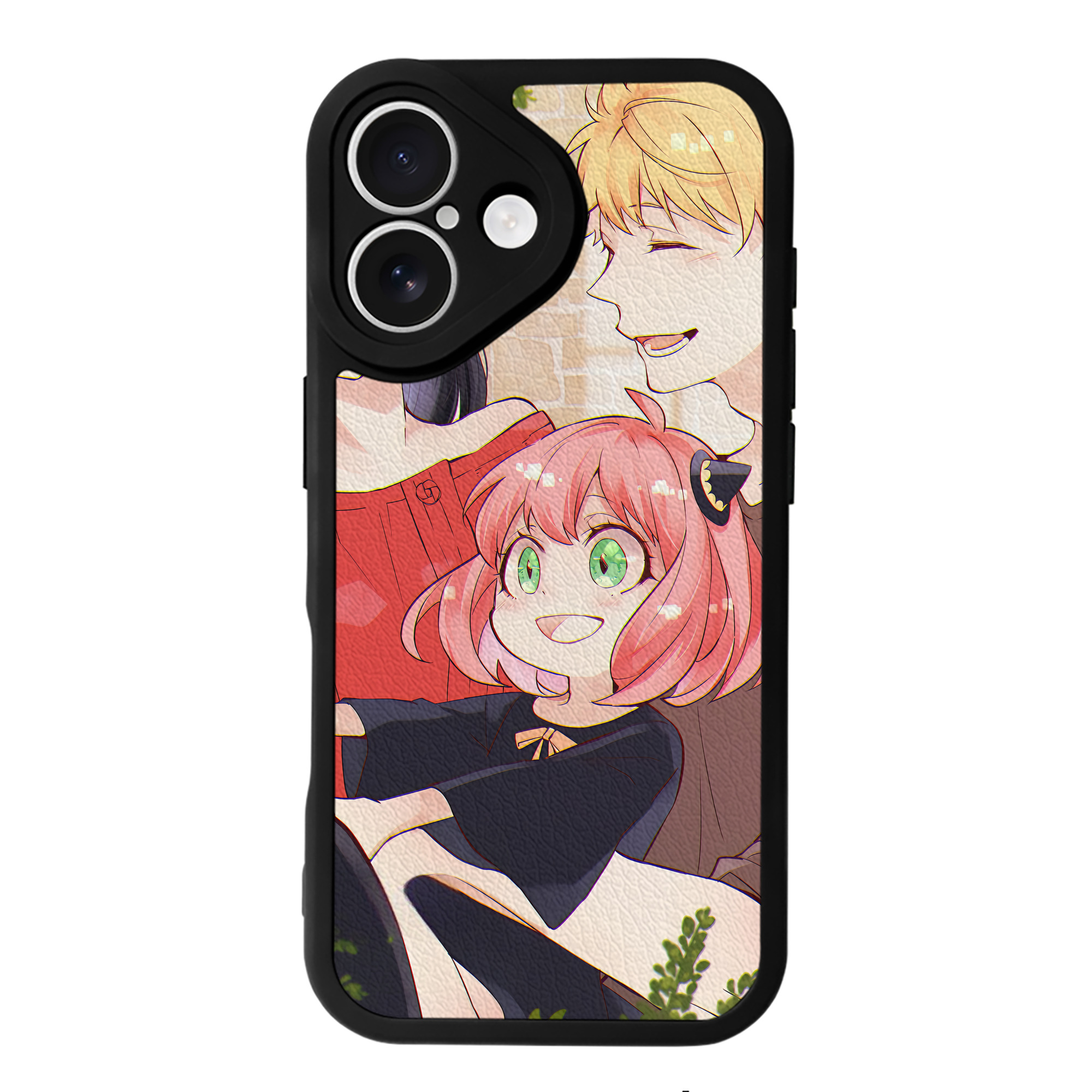 （画像用） SPY×FAMILY间谍家家酒 【iPhone 16シリーズ対応】シリコンスマホケース（レザー調） 材質：シリコン